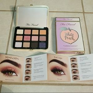 new Too Faced White Peach palette